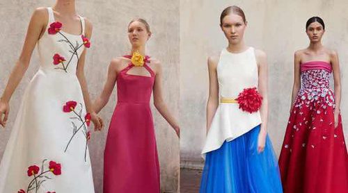 Carolina Herrera presenta el mundo de la fantasía floral en su colección Resort 2018