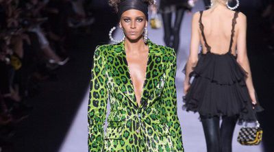 El tributo a los ochenta de Tom Ford para otoño 2018 en Nueva York Fashion Week