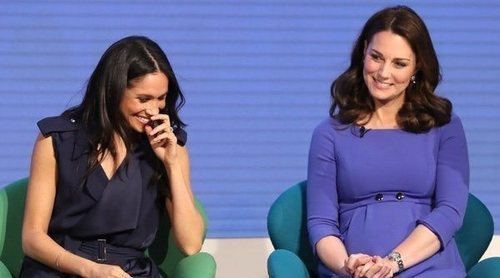 Meghan Markle y Kate Middleton: dos looks muy diferentes en su primer acto juntas