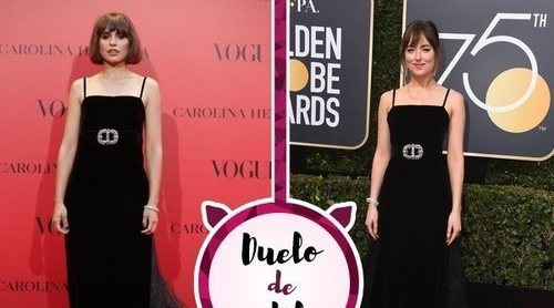 Veronica Echegui y Dakota Johnson apuestan por el mismo Gucci. ¿Quién lo ha lucido mejor?