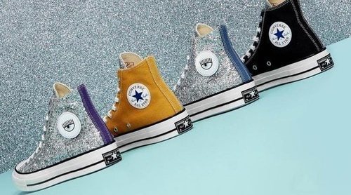 El glitter se apodera de la colección cápsula de Converse x Chiara Ferragni