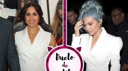 Kylie Jenner y Meghan Markle: dos formas distintas de llevar un mismo vestido