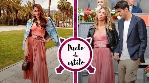 Alice Campello, Antonella Roccuzzo y un mismo vestido de Rosa Clará