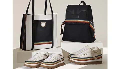 El lado más sostenible de Salvatore Ferragamo se refleja en su colección Rainbow con motivo del Orgullo 2019