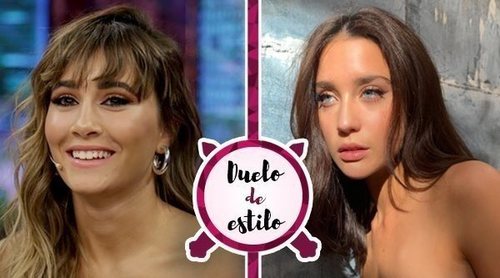 Aitana y María Pedraza, dos jóvenes promesas con un mismo look del diseñador de cabecera de Rosalía