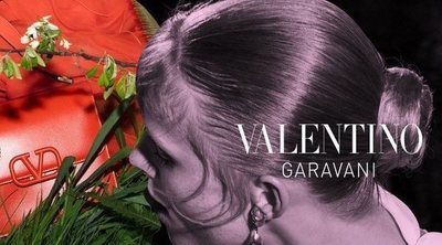 Rianne Van Rompaey y el rojo pasión, protagonistas de la campaña de Valentino otoño/invierno 2019/2020