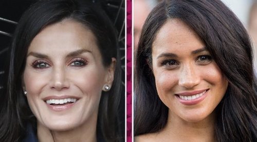 Meghan Markle y la Reina Letizia tienen la misma falda lápiz perfecta para un lookazo de oficina