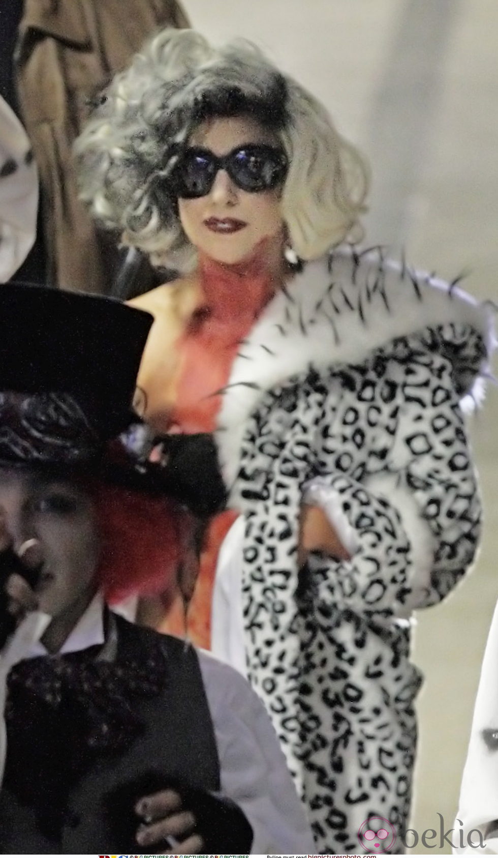 Looks de Lady Gaga: Disfraz de Cruella de Vil