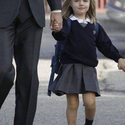 La Infanta Leonor, de uniforme