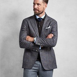 Chaqueta de cuadros de Brooks Brothers otoño/invierno 2016/2017