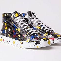 Zapatillas estampadas con colores de Dior Homme primavera/verano 2017