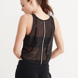 Top transparente de Abercrombie & Fitch invierno 2017