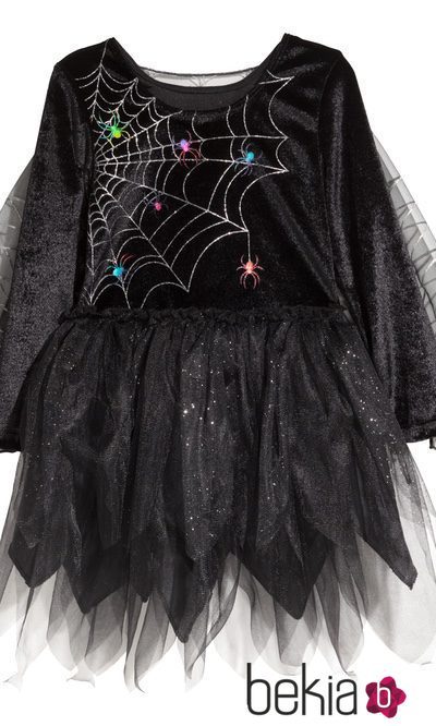 Vestido de niña de la colección especial Halloween de H&M