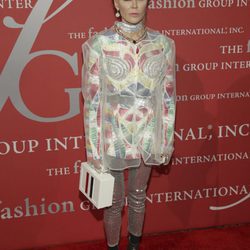 Daphne Guinness en la gala The Fashion International's 'Night of Stars' en Nueva York.