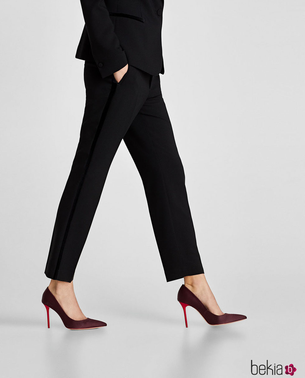 Pantalon smoking de la colección 'Night Out' de Zara