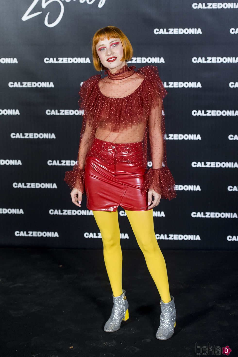 Miranda Makaroff en el 25 aniversario de Calzedonia en Madrid