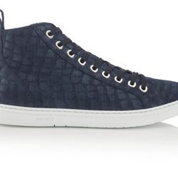 Zapatillas altas COLT azul marinas de la colección otoño/invierno 2017/2018 de hombre de Jimmy Choo