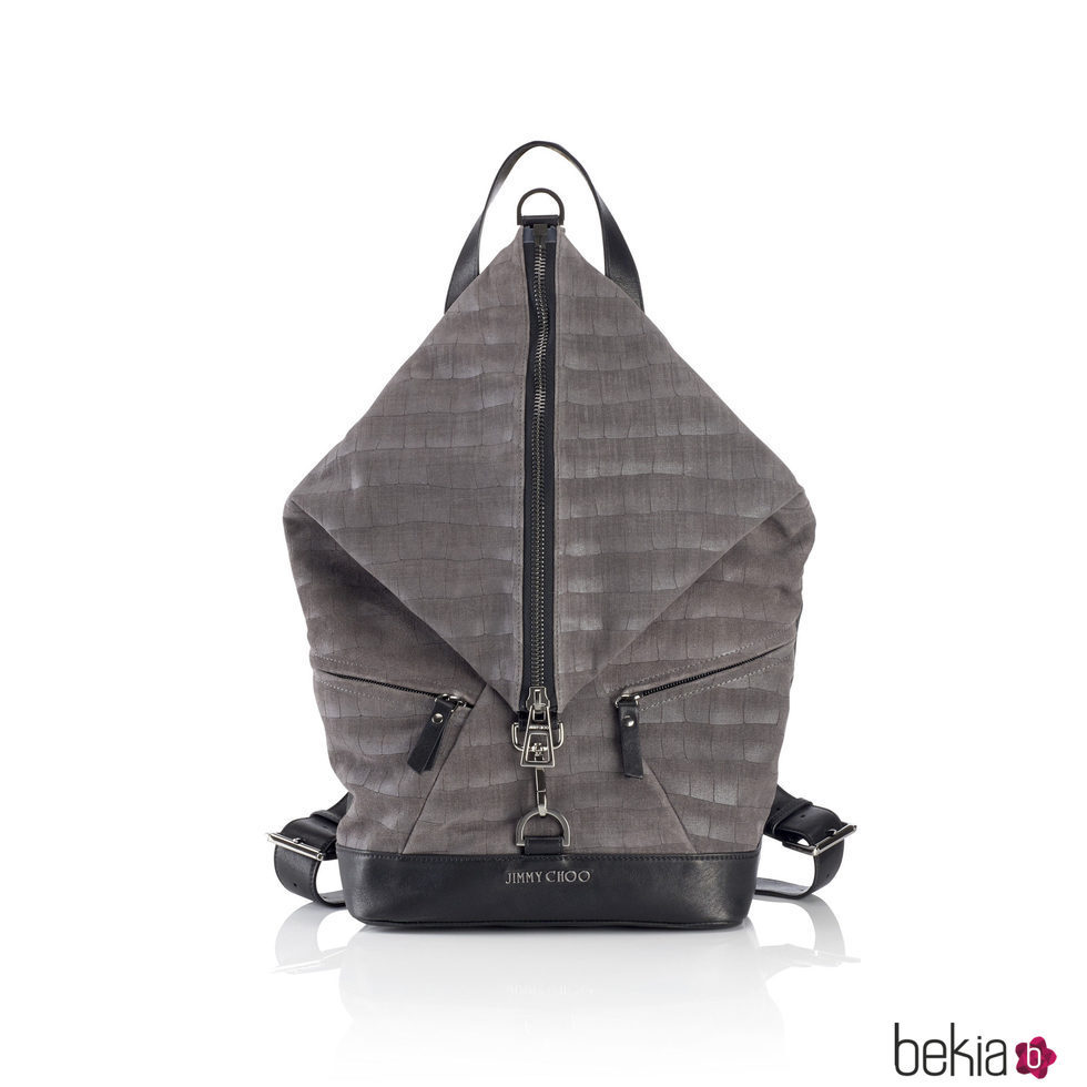 Mochila FITZROY gris de la colección otoño/invierno 2017/2018 de hombre de Jimmy Choo