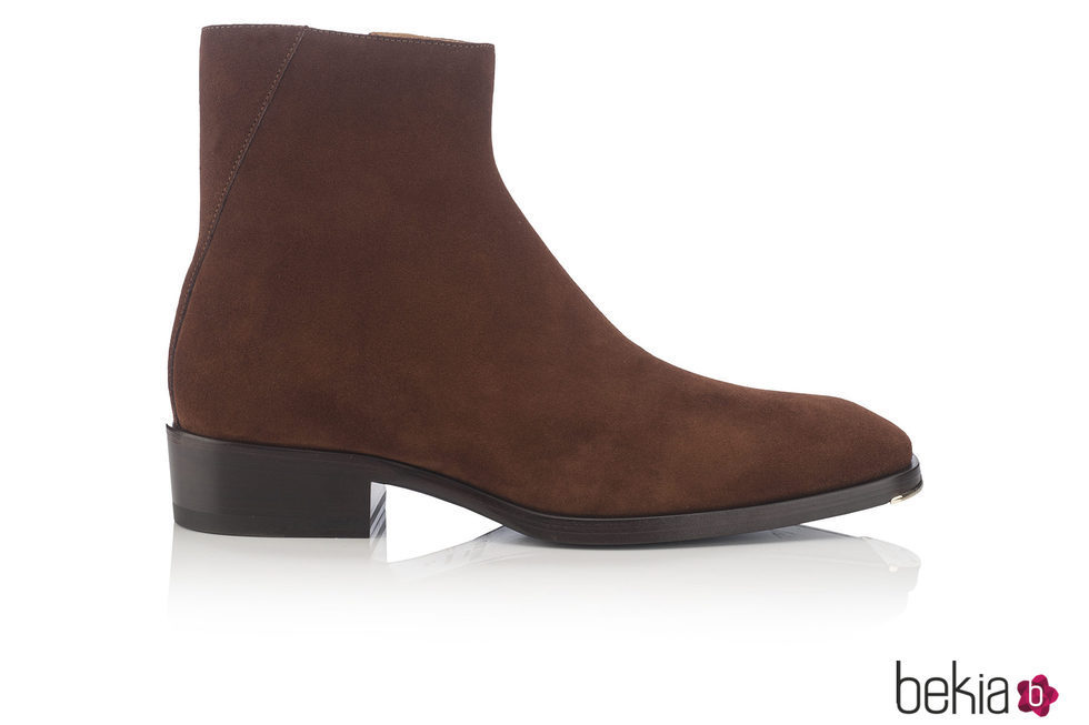 Botas altas LUCAS de color terra de la colección otoño/invierno 2017/2018 de hombre de Jimmy Choo