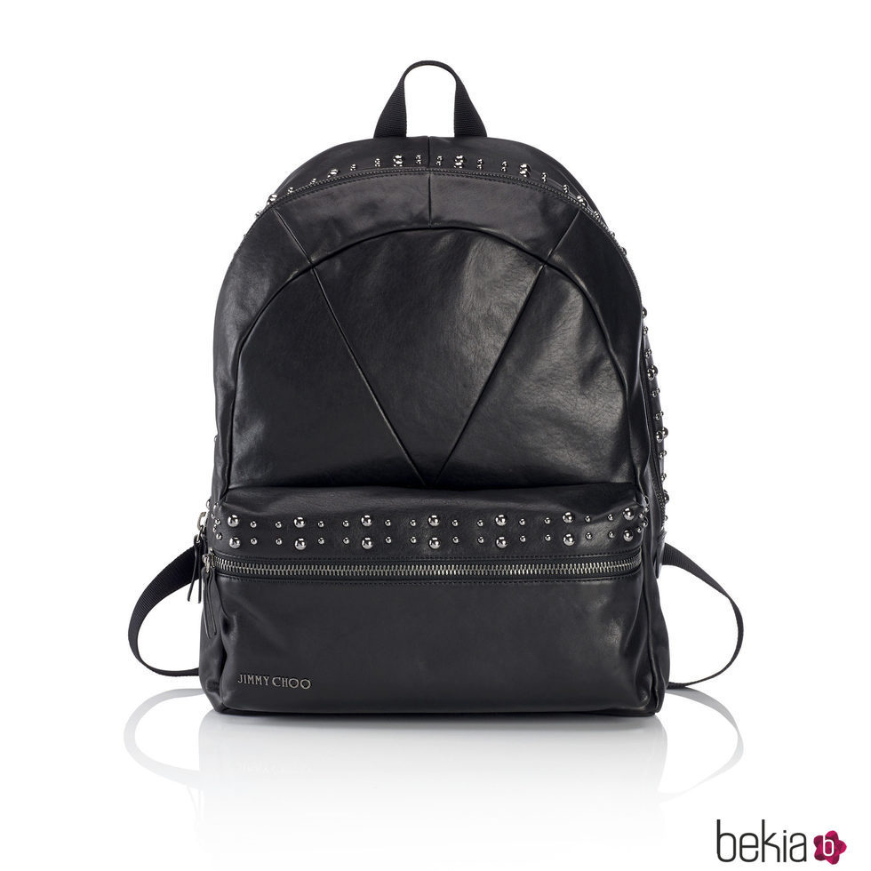 Mochila REED negra con perlas incrustadas de la colección otoño/invierno 2017/2018 de hombre de Jimmy Choo