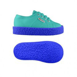 Zapatillas en dos tonos de Superga Kids para la temporada primavera/verano 2018