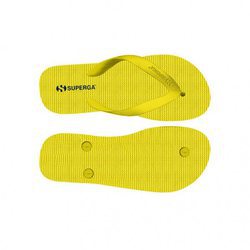 Chanclas en color amarillo de Superga Kids para la temporada primavera/verano 2018