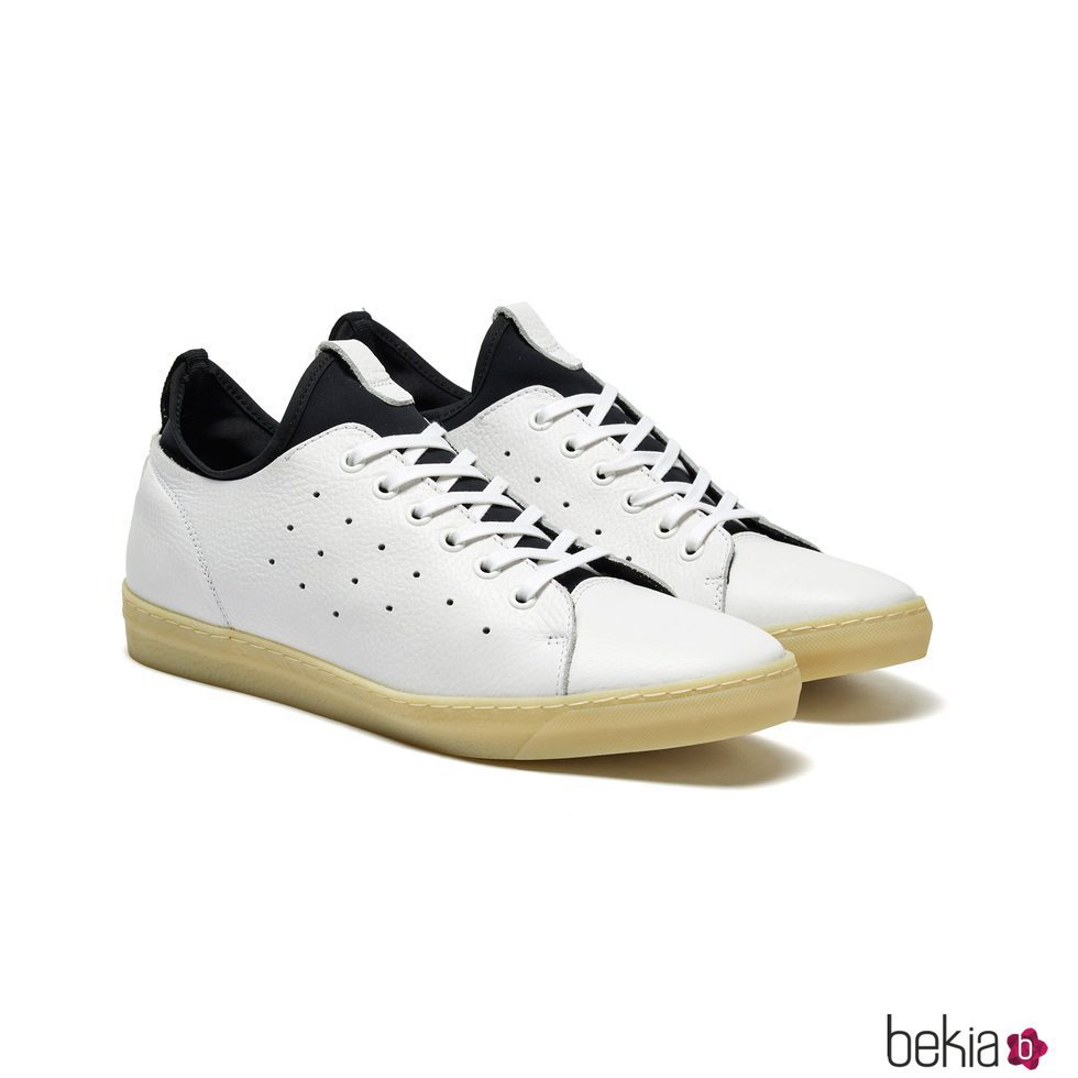 Zapatillas blancas de deporte para hombre de la Nueva Colección SS 2018 de Sisley