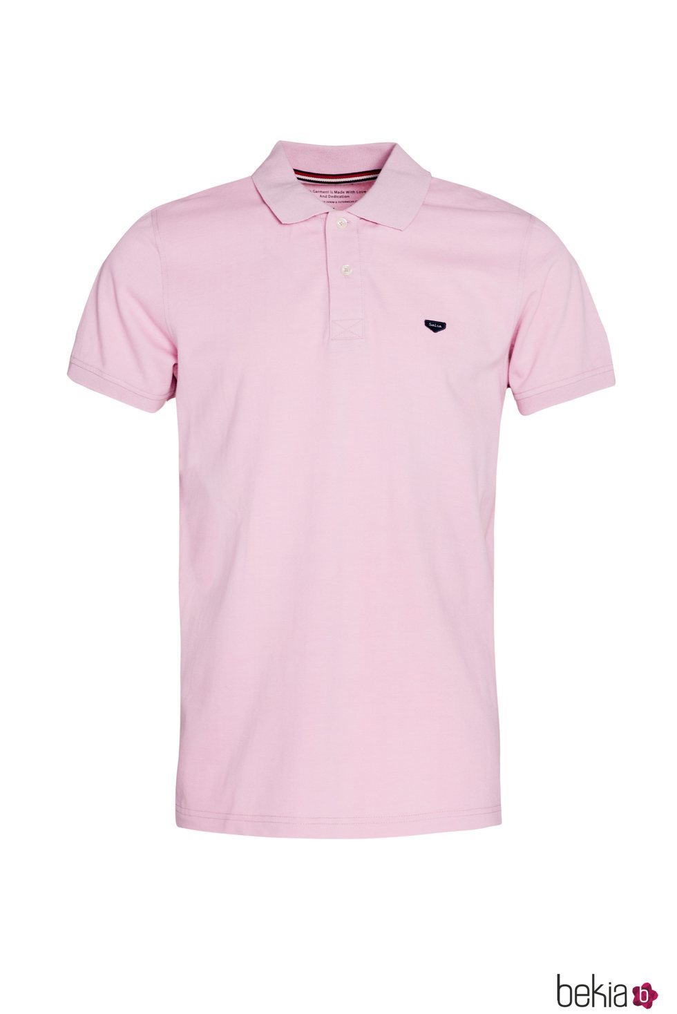 Polo de tonalidad rosa palo de Salsa para la primavera 2018