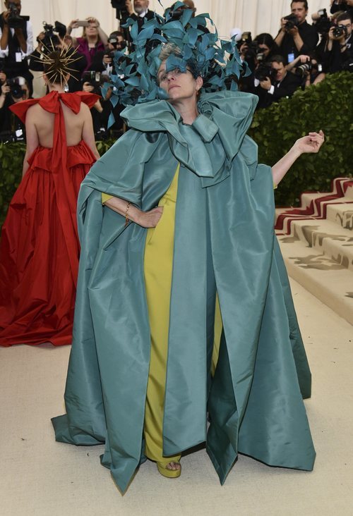 Frances McDormand con un Valentino en la Gala Met 2018