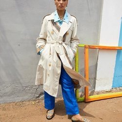 Campaña de Adwoa Aboah para la colección otoño/inverno 2018-2019 de Burberry