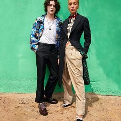 Imagen de la campaña de Burberry otoño/inverno 2018-2019 con Adwoa Aboah