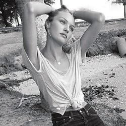 Candice Swanepoel, imagen de Rag & Bone