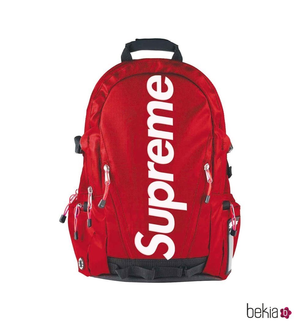 Mochila roja de la colección de Supreme Spain 2018