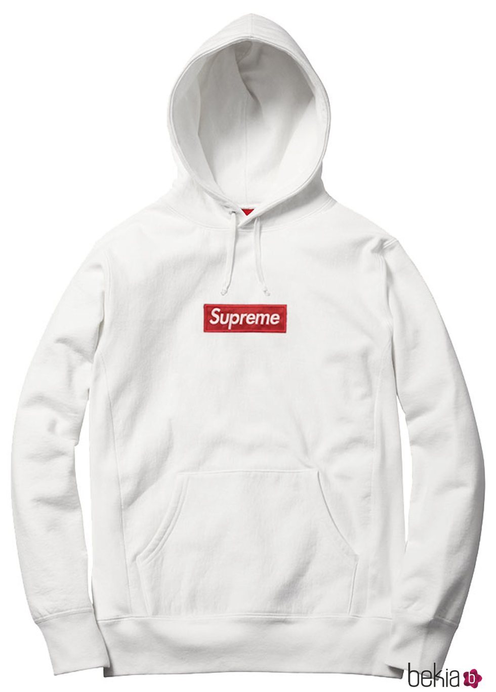 Sudadera blanca de la colección de Supreme Spain 2018