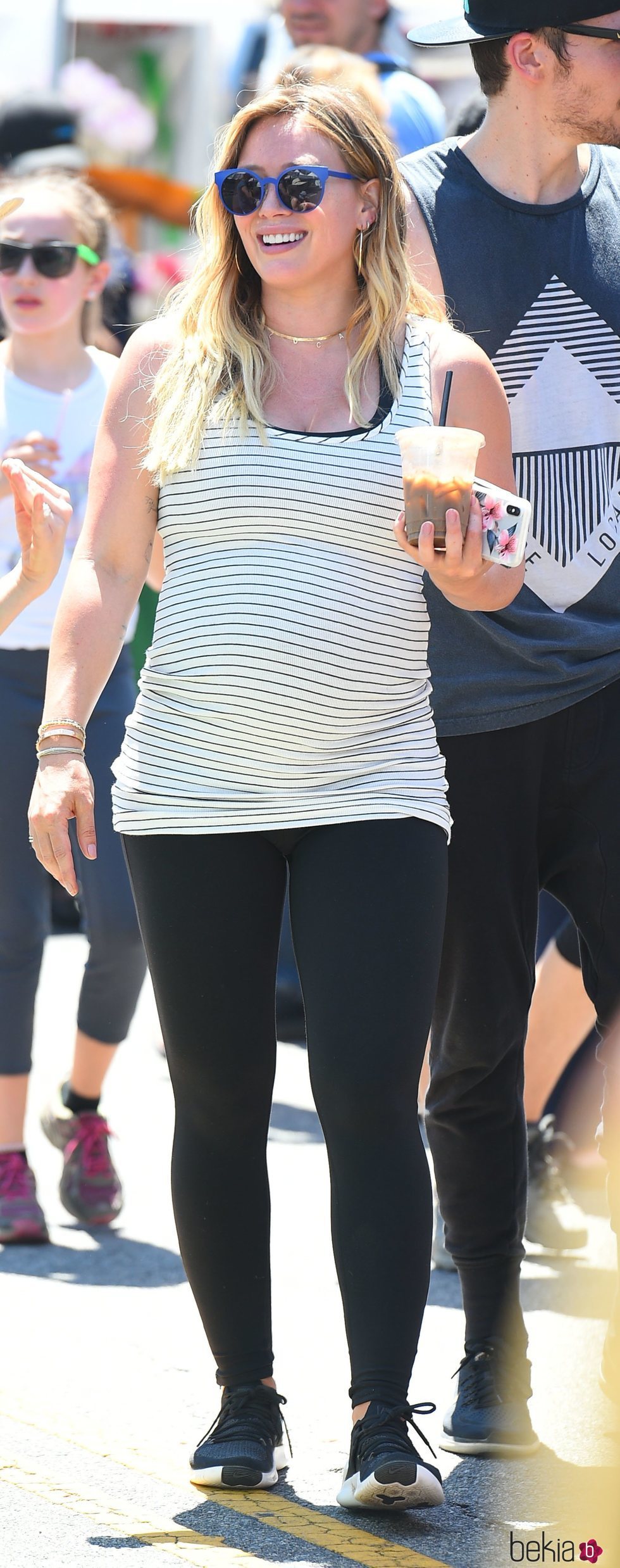 Hilary Duff con un look cómodo después de ir al gimnasio 2018