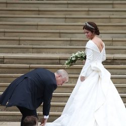 Vestido de novia de la Princesa Eugenia de York 2018