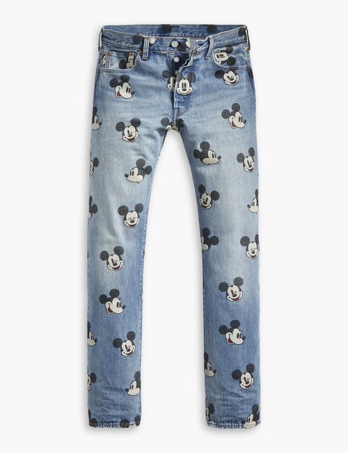 Vaqueros Mickey print de la nueva colección de Levi's x Mickey Mouse