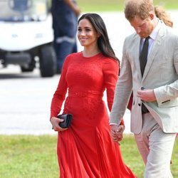 Los looks premamá de Meghan Markle en su gira por Oceanía