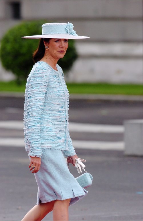 Carolina de Mónaco en la boda de los Reyes Felipe y Letizia