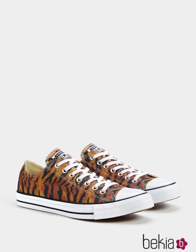 Zapatillas Converse estampado tigre