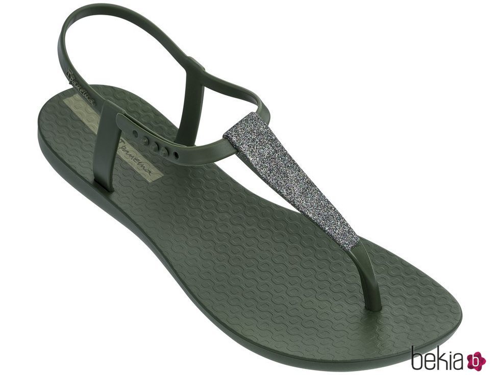 Sandalia Shimmer verde de la colección Primavera/Verano 2019 de Ipanema