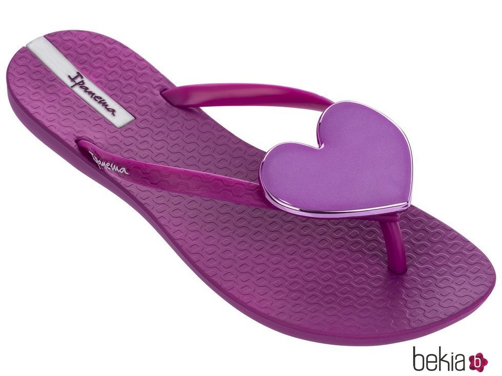 Chancla Wave Heart en fucsia de la colección Primavera/Verano 2019 de Ipanema