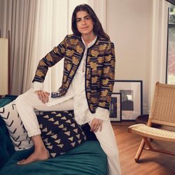 Chaqueta estampada de la colección 'Leandra Medine x Mango'