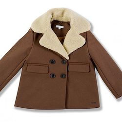 Abrigo marrón de la colección Chloé para niñas otoño/invierno 2011