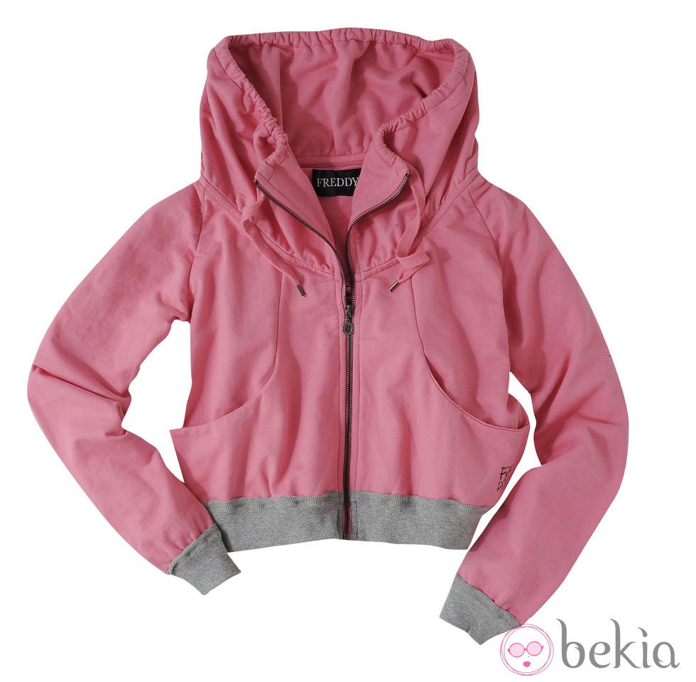 Sudadera fucsia de la línea Sport Fashion para primavera/verano 2012 de Freddy