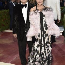 Diane von Furstenberg y Barry Diller en la MET Gala 2022