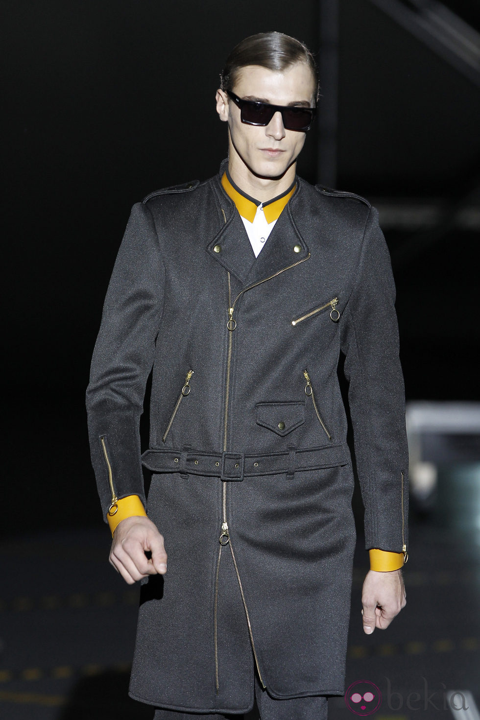 Gabardina para hombre de Davidelfin en la Madrid Fashion Week