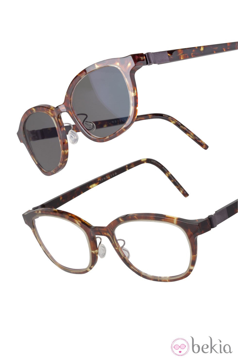 Lentes Transitions modelo Lindberg con estampado