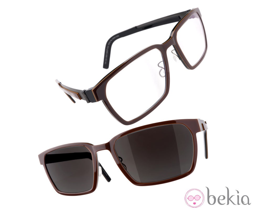 Lentes Transitions modelo Lindberg con forma rectangular