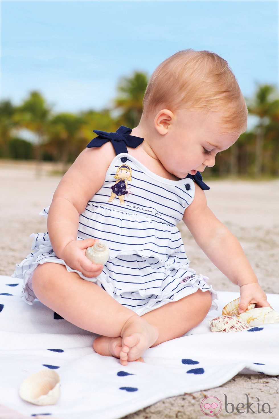 Vestido playero de la colección de bebés My First Chicco Verano 2012